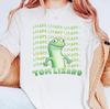 Funny Tom Lizard Y2k Repeated Text Reptile Tee Chaotic Energy Gecko Top Funny Meme Y2k Tshirt Men Women Streetwear Tee Tops