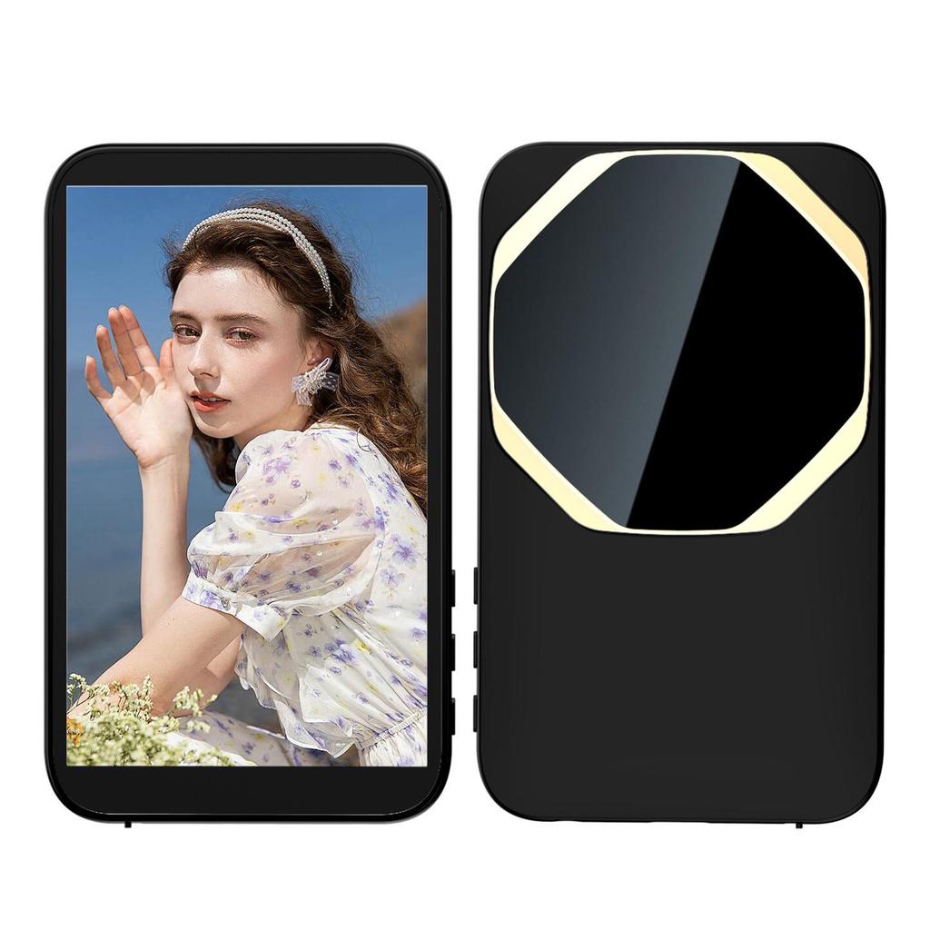 Mini Specchio Schermo Selfie Posteriore Magnetico - Ideale per Live Streaming e Mirroring dello Schermo del Telefono