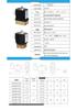 Brass Two-Position Three-Way Direct-Acting Solenoid Valve for Air Compressors