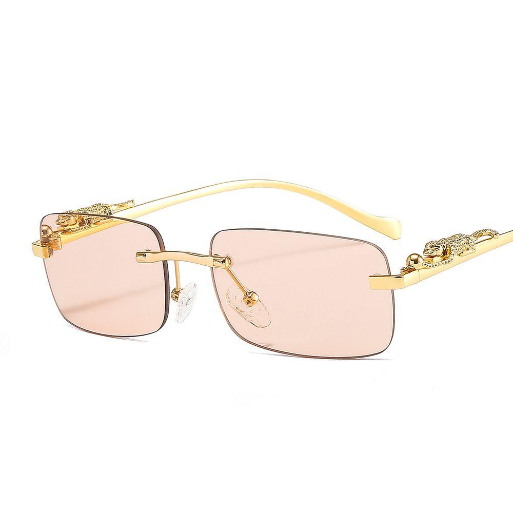 Occhiali da sole retrò quadrato Donna Marca Designer Moda Rettangolo  Occhiali da sole senza bordo Ombrelli da donna Senza montatura Occhiali da  vista UV400 acquista in modo economico — spedizione gratuita, recensioni