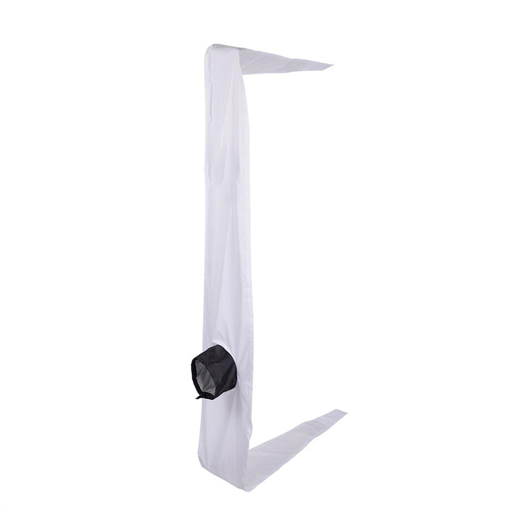 3m/4m Portable Air Conditioner Window Seal Universal Adjustable Sealing Cloth with Weatherproof Fabric Strip for Push Up Windows