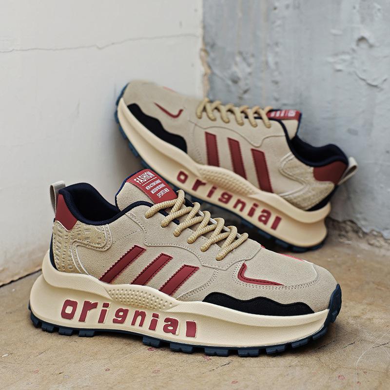 2025 Spring and Autumn New Men's Shoes European Station Forrest Gump Shoes Fashion Trendy Shoes Casual Shoes Men's Sports Shoes Live Broadcast Explosi