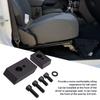 Car Front Seat Riser Spacer Kit Aluminum Seat Recline Kit Replacement for Jeep Wrangler JL JLU 2018 and Later Fixed 3/4in Blocks