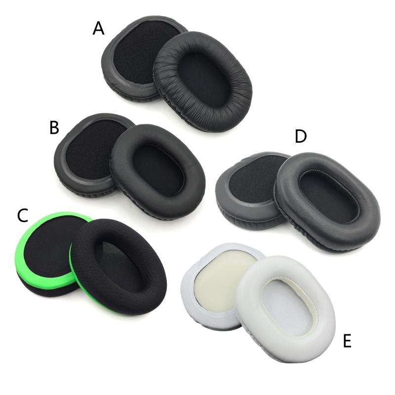 Leather Cloth Earpads for MDR-7506 7510 7520 CD900ST Earphone Memory Foam Earcups Breathable Ear Cushions