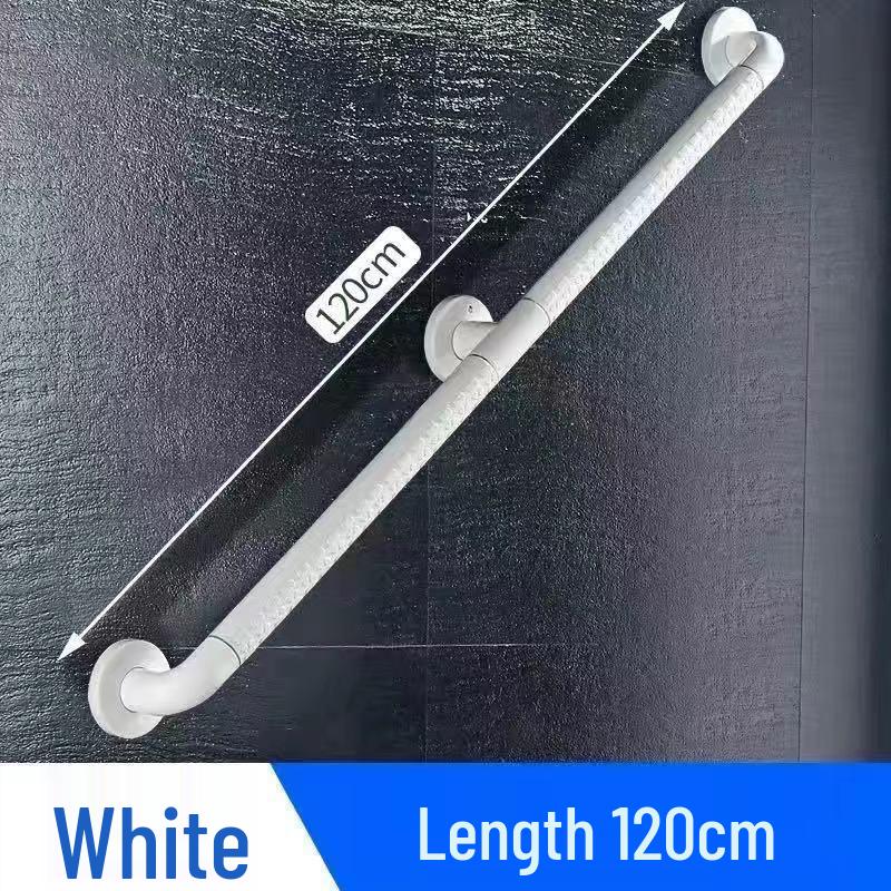 Stainless Steel Non-Slip Grab Bar for Barrier-Free Bathrooms, Ideal for Elderly and Disabled.