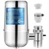 600L Faucet Mount Water Filtration System Reduce Chlorine/Heavy Metals Kitchen Water Purifier Tap Water Filter for Home