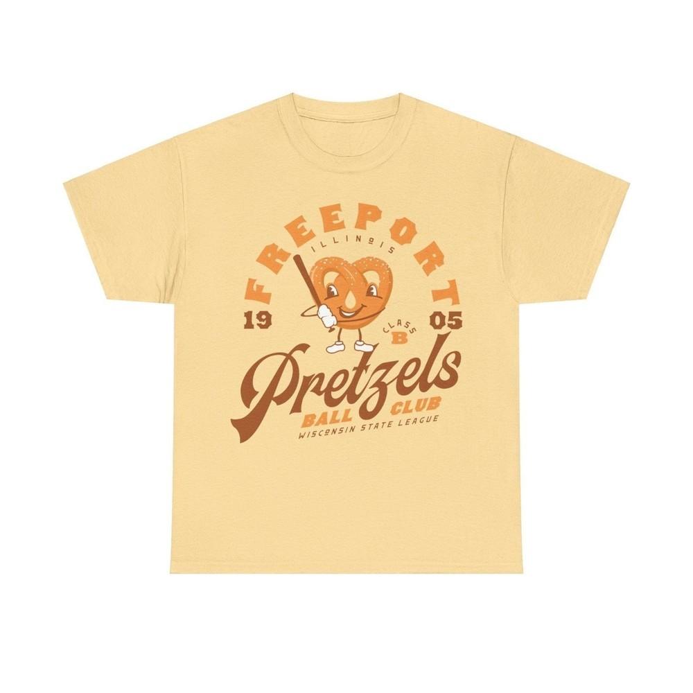 

Freeport Pretzels Est 1905 Illinois Baseball T-shirt 2XL