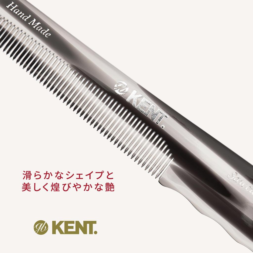 Handmade Pocket Hair Comb Gray Natural Origin British Royal Warrant R18TG G.B.KENT