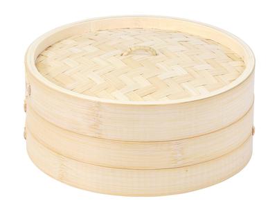 Pearl Metal Chinese Chinese House Steamer, Bamboo, 24cm, HC-595