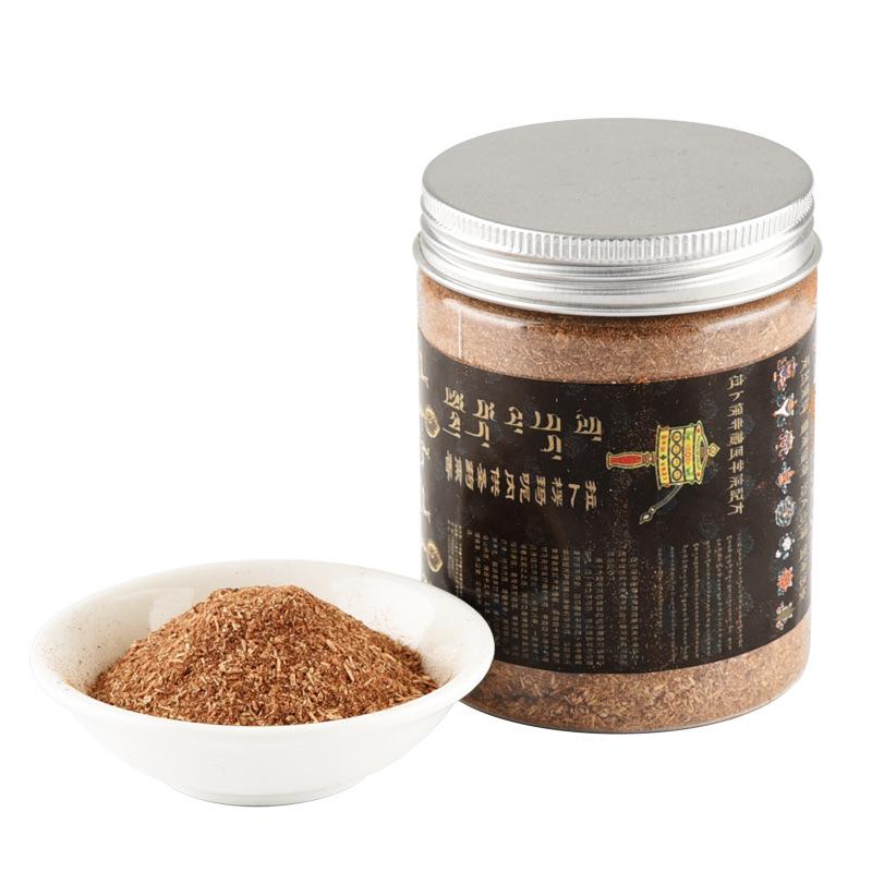 100g Labrang Monastery Tibetan Incense Powder Offering Buddha Chanting Sutras/Purifying Removing Obstacles/smoke Supply Powder (as the picture,Tibetan incense)