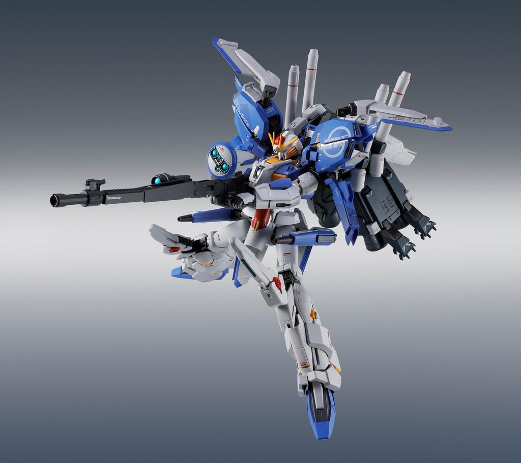 TAMASHII NATIONS METAL ROBOT SPIRITS Gundam Sentinel Gundam 150mm ABS PVC Painted Action Figure (Ka Signature) <SIDE MS> Ex-S [ReCoordinate] Approx.