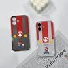 Mario Full Wrap Drop-Proof Phone Case for iPhone 17 Pro Max, 15, 14, 13, 12, XS Max