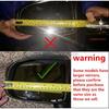 For Honda Fit Jazz 2014- Car Sticker Rearview Side Mirror Cover Wing Cap Exterior Case Trim Accessories Vehicle Decoration