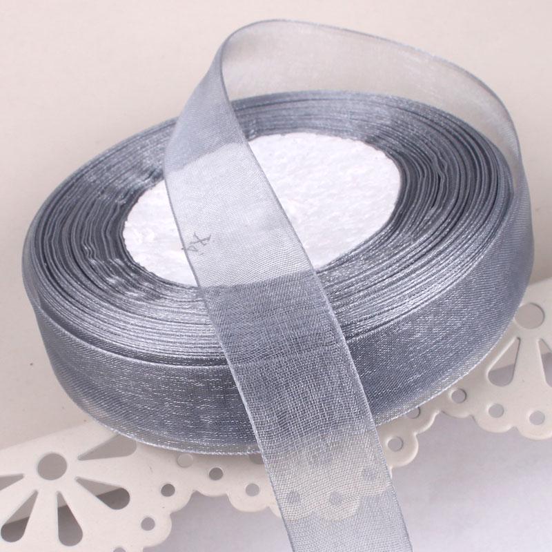 2cm Transparent Gauze Ribbon for Gift Boxes, Cake Decorations, Headbands, and Dance Streamers