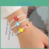 Korean Style Geometric Plastic Bracelet Pack With Bright Colors For Gift Giving