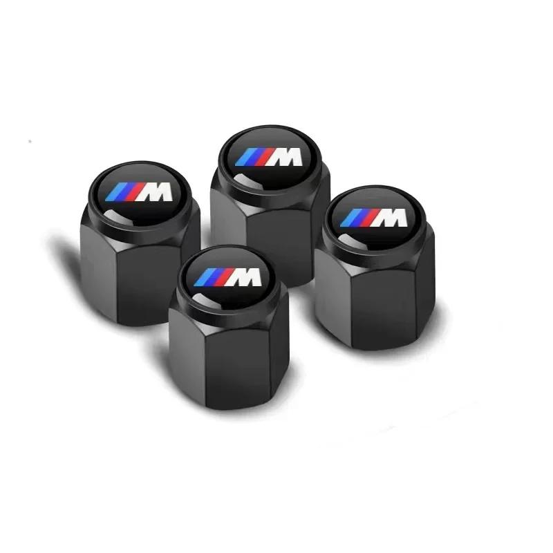 4pc The valve core of automobile hub is suitable for the center valve cap of BMW X1X5Z4M3E82F20F22F23F31E63E65E90E92 alloy tire.