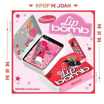 (QR ver.) RESCENE [lip bomb] 3° MINI ALBUM - versione balsamo labbra