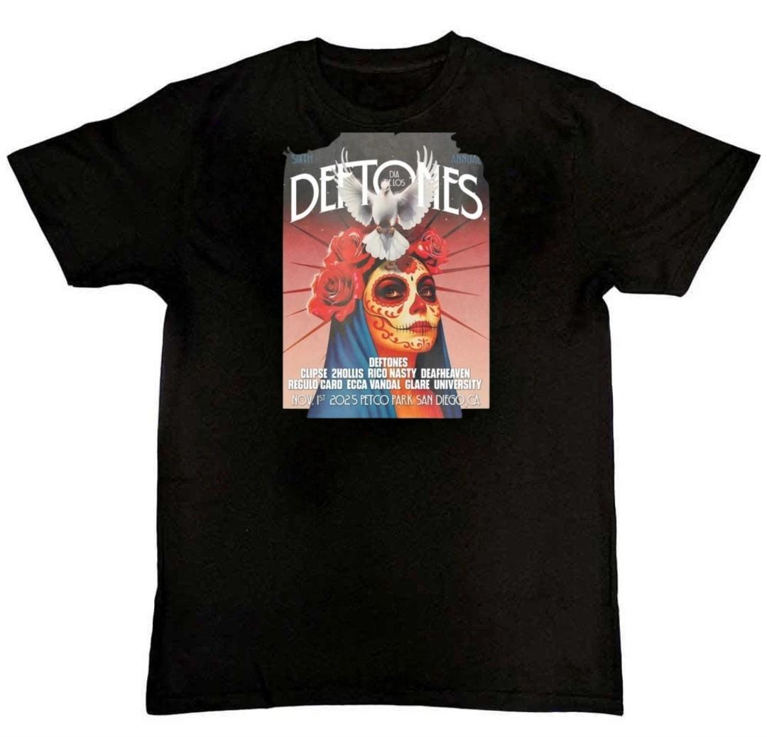 Dia De Los Deftones 6Th Annual November 1 2025 T-Shirt XXL