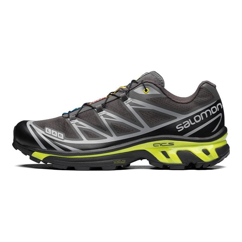 Salomon XT-6 Trendy Cushioning Low-Top Outdoor Functional Shoes Unisex Shoes Black 416870