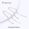 Brass Thin Chain Ear Wire For Earrings Making Findings Trendy 18K Gold Plated Long Tassel Earwire DIY Fashion Jewelry For Women