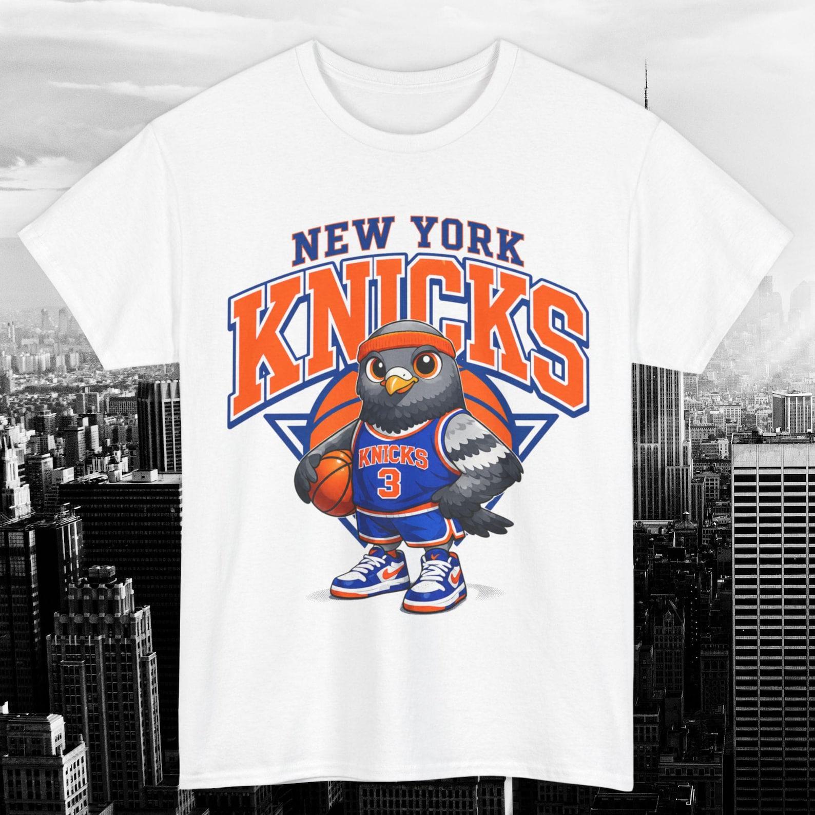 NEW NY Knicks Pigeon 2026 Unisex T Shirt 2XL