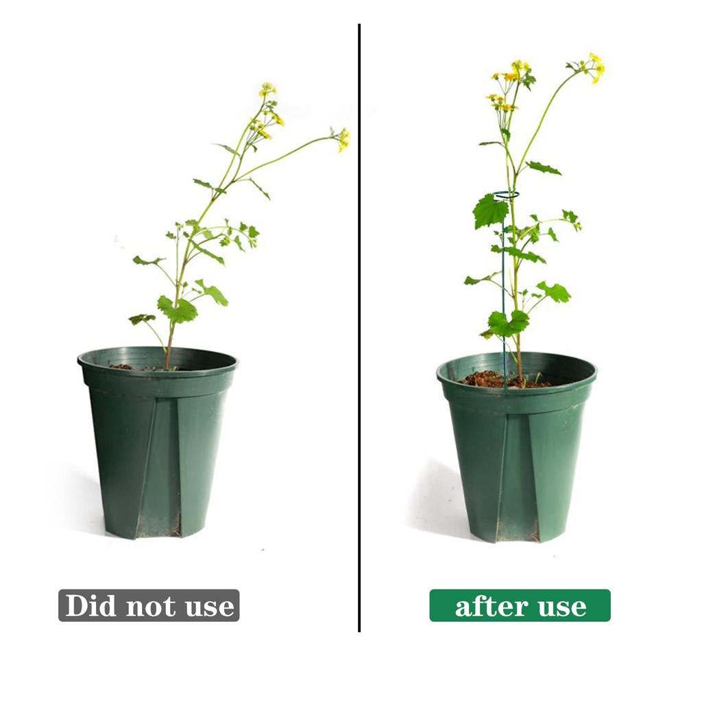 Assembled Plant Stand Garden Metal Support Stakes Climbing Plant Trellis Flower Rod for Yard