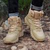 Large Size Breathable Tactical Boots Special Forces Outdoor Hiking Wear-resistant Training Combat Boots High-top Military Boots