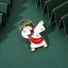 Swag Dancing Shirt Lapel Pins Interest Christian Faith Icon Badge  Jewelry Gift