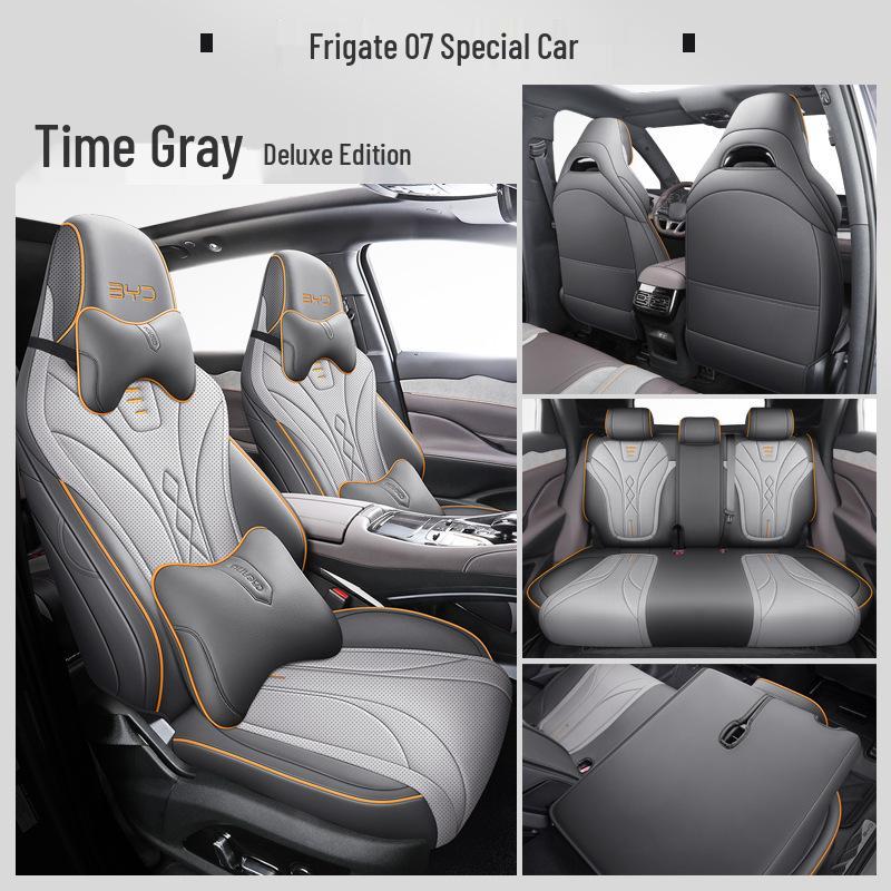 BYD Frigate 07: Five-Seat All-Season Full Leather Car Cushion.