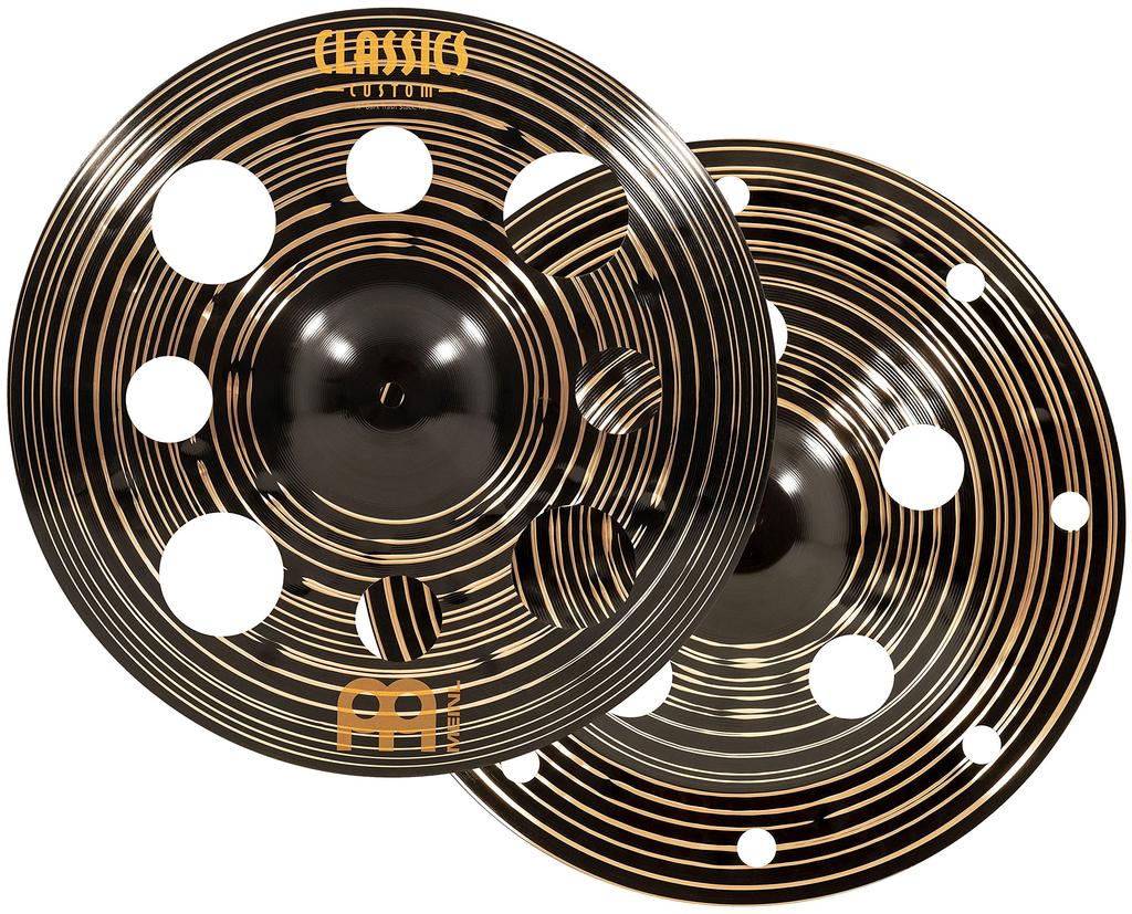 MEINL Cymbals Classics Custom Dark Series Stack Cymbals Trash Stack 16" CC-16DASTK []