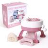 22-needle Hand Knitting Machine Complete Accessories Easy Operation for DIY Knitting Scarves Sweaters Hats Blankets Coasters