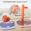 Montessori Toy for Kids Magnetic Pen Moving Ball Game Color Sorting Counting Board Fine Motor Training Sensory Educational Toys