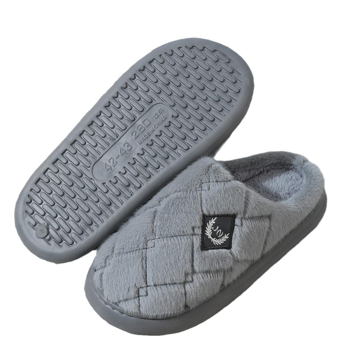 Брендовая мужская обувь класса люкс больших размеров для дома — фото 5