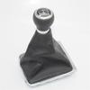 For Passat B6 2006 2007 2008 2009 2010 Car-Styling 6 Speed Gear Stick Shift Knob With PU Leather Boot