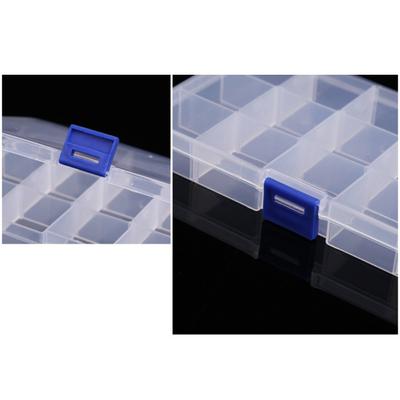 15 Grids Transparent Earrings Ear Stud Jewelry Storage Box Container Organizer