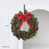 Christmas Felt Flower Wreath Ornament for Tree & Home Decor