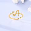 Original 925 Silver Ring Sparking Bee Eye Sun Moon Star Open Rings for Women Girls Jewelry Birthday Anniversary Engagement Gifts