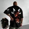 Dragon Ball Anime Goku Printed T-shirt Summer Unisex Loose and Breathable Cotton T-shirt Top