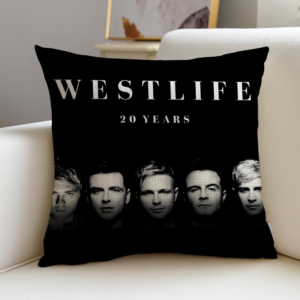 Classic WWestlifeS Cushion Cover Pcs Linen Throw Pillow Covers x x Modern Home Decor