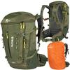 Alpinus Trekking Backpack for Mountains Cover Otway 40L Khaki Pro