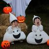 Kids Halloween Ghost Cosplay Costume Boys Girls Dress Up Party Outfit