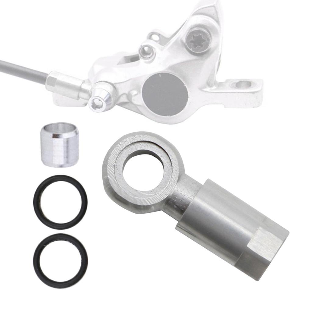 Bicycle Tubing Connector Wear Resistant Durable Oil Needle Hydraulic Disc Brake Set for
