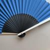 Aluminum Fan for Alloy Durable Metal Popular Cotton Fashionable Metal Fireworks Overseas Heatwave SMT097 Plain Blue [Ogimando] Men, Fan, Fan, Men's