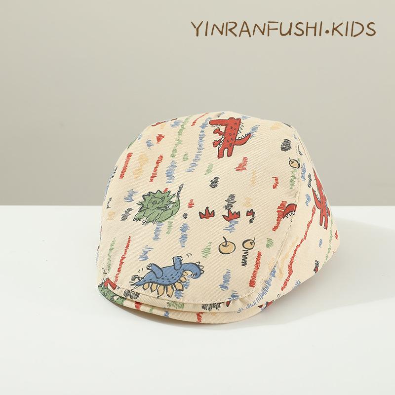 New Children's Hat Korean Version of Beret Forward Hat Versatile Fashionable Baseball Cap Fashionable Painter's Hat