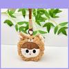 Baby Three Plush Doll Keychain With Pp Cotton Filling For Kids And Collectors
