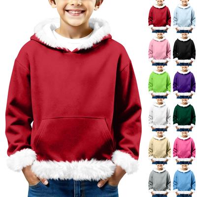 Kinder Sweatshirt Mädchen Jungen Langarm Leicht Lässiger Hoodie Locker Bequemes Sweatshirt