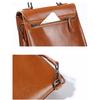 Women Backpack Cross Body Laptop Bag Daypack Genuine Leather Travel Book School Female Cowhide Shoulder Messenger Bags
