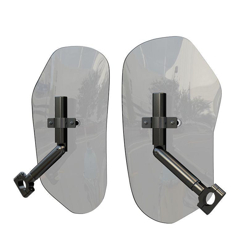 Suzuki DL250 Motorcycle Accessories: Butterfly Bumper, Knee Pads, Windshield, Mudguards