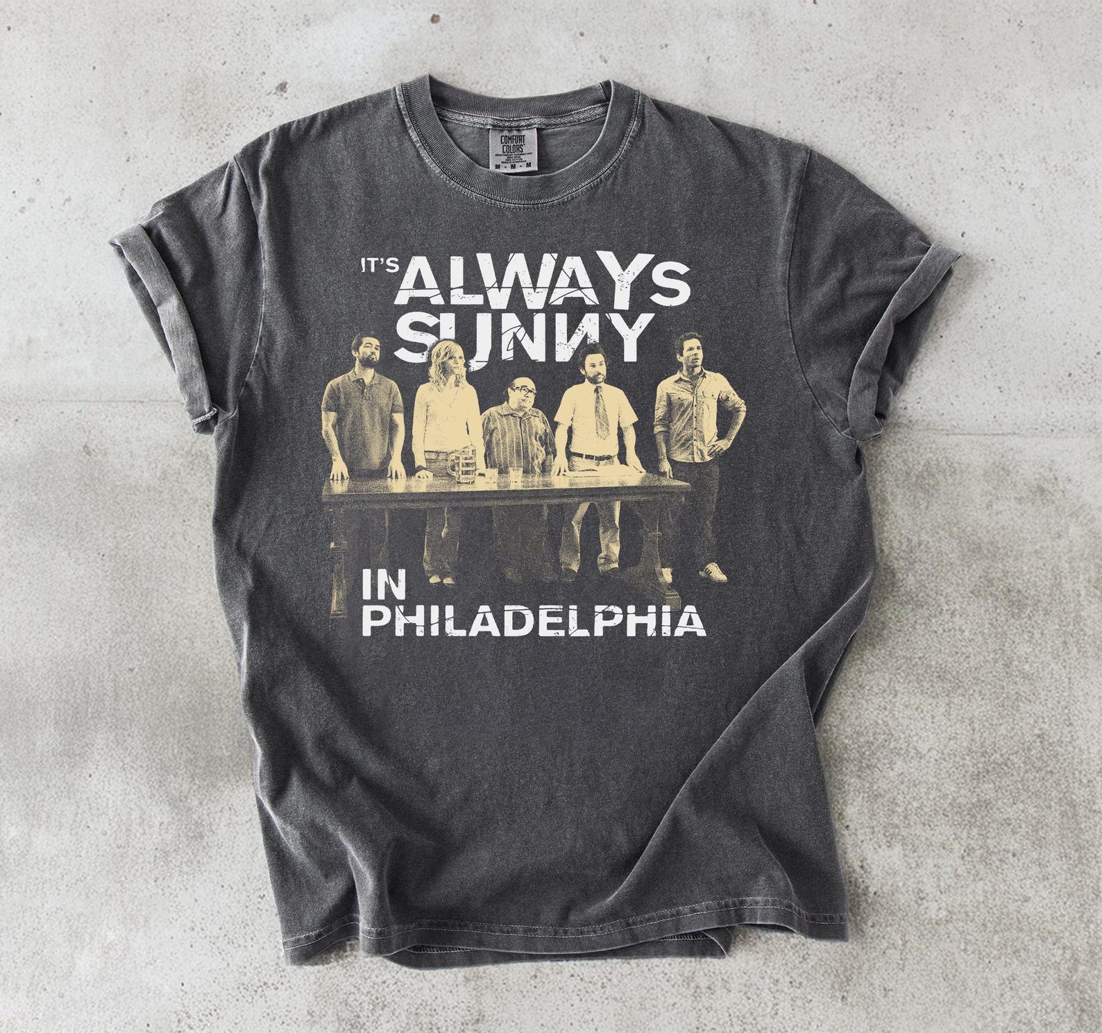 Its Always Sunny in Philadelphia Shirt, Vintage TV Show Graphic Tee, Retro 90s Paddy s Pub T-Shirt, Frank Reynolds Fan Gift L