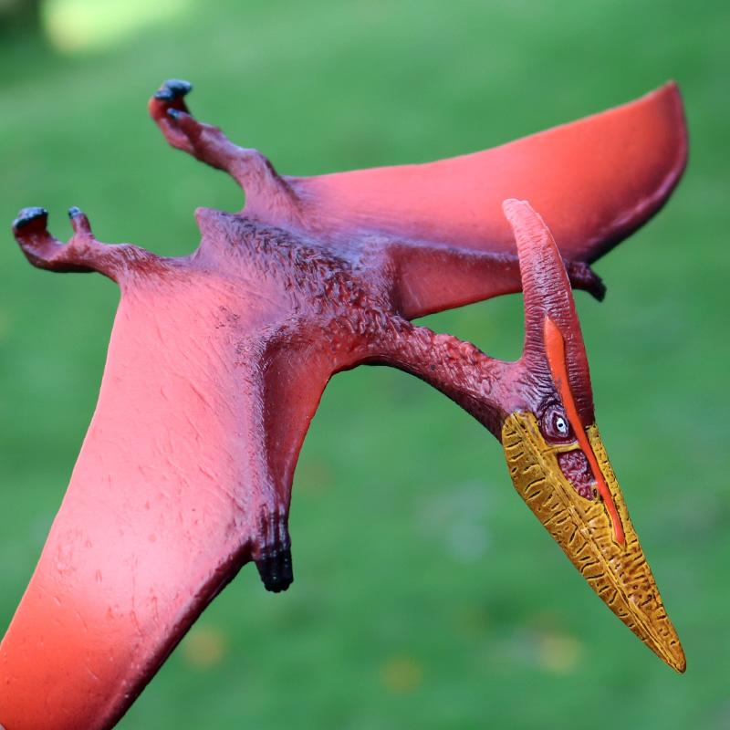 Oenux Classico Giurassico Dinosauro Giocattolo Quetzalcoatlus Ljahjas Pterodattilo Action Figures Animali Modello PVC Collezione Giocattolo per Bambini